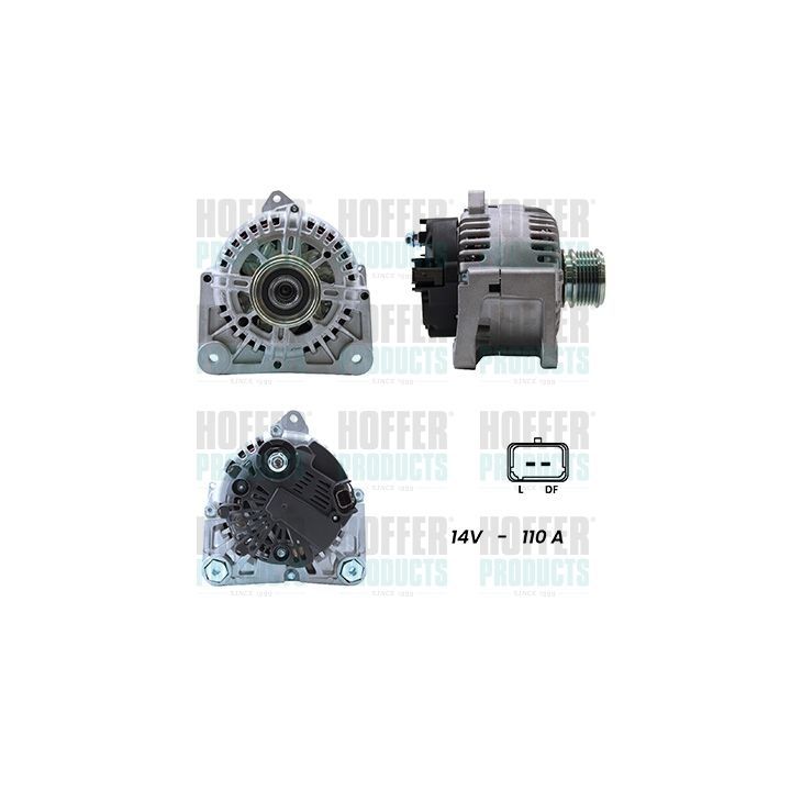 Kintamosios srovės generatorius HOFFER H55101410G