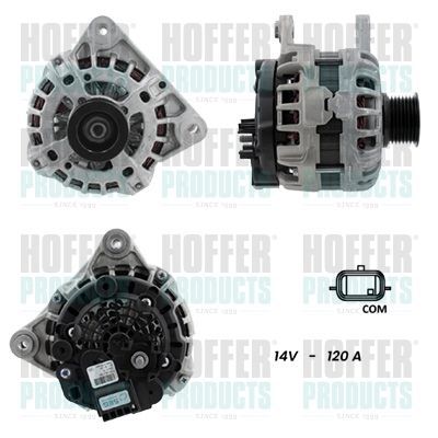 Kintamosios srovės generatorius HOFFER H55101412G