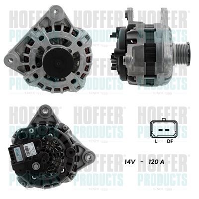 Kintamosios srovės generatorius HOFFER H55101416G