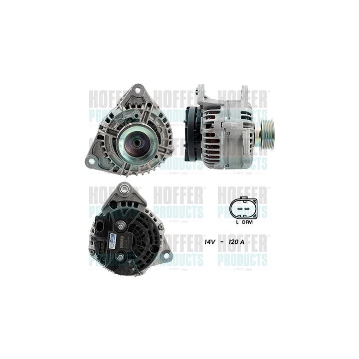 Kintamosios srovės generatorius HOFFER H5510281G