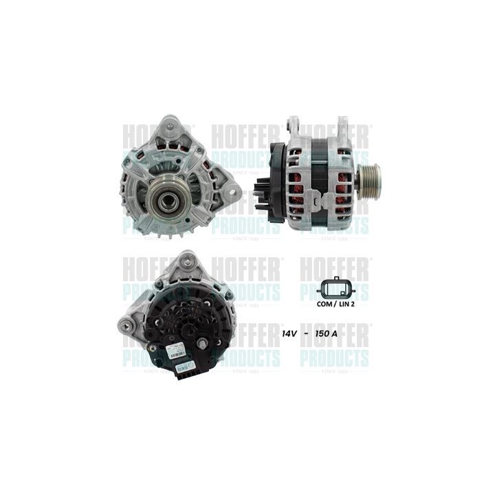 Kintamosios srovės generatorius HOFFER H5510509G