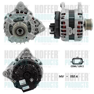 Kintamosios srovės generatorius HOFFER H5510509G