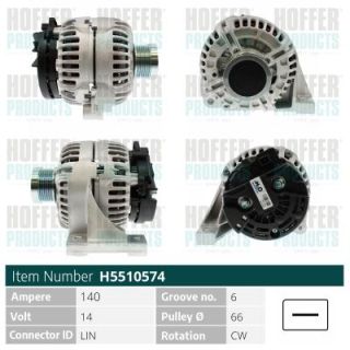 Kintamosios srovės generatorius HOFFER H5510574G