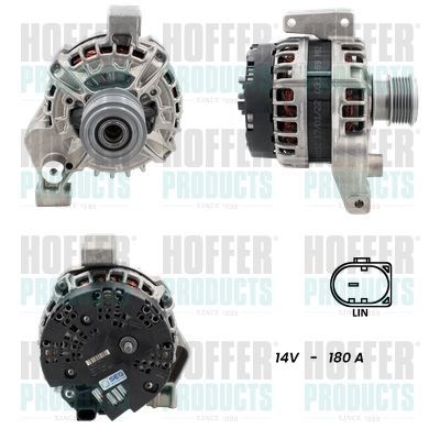 Kintamosios srovės generatorius HOFFER H5510770G