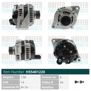 Kintamosios srovės generatorius HOFFER H55401220