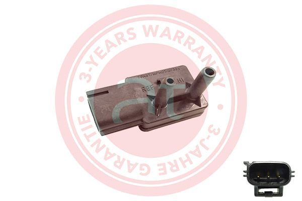 Jutiklis, išmetimo slėgis at autoteile germany at11476