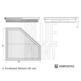Oro filtras BLUE PRINT ADBP220163