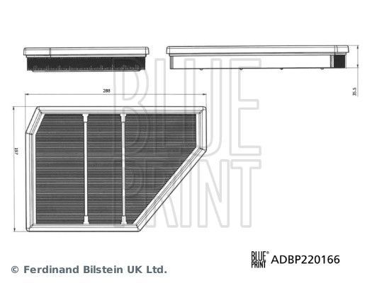 Oro filtras BLUE PRINT ADBP220166
