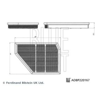 Oro filtras BLUE PRINT ADBP220167