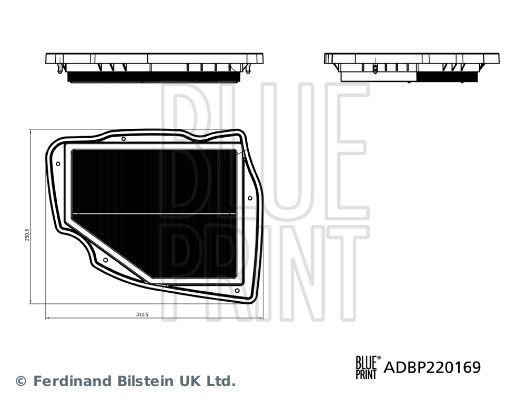 Oro filtras BLUE PRINT ADBP220169