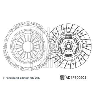 Sankabos komplektas BLUE PRINT ADBP300205