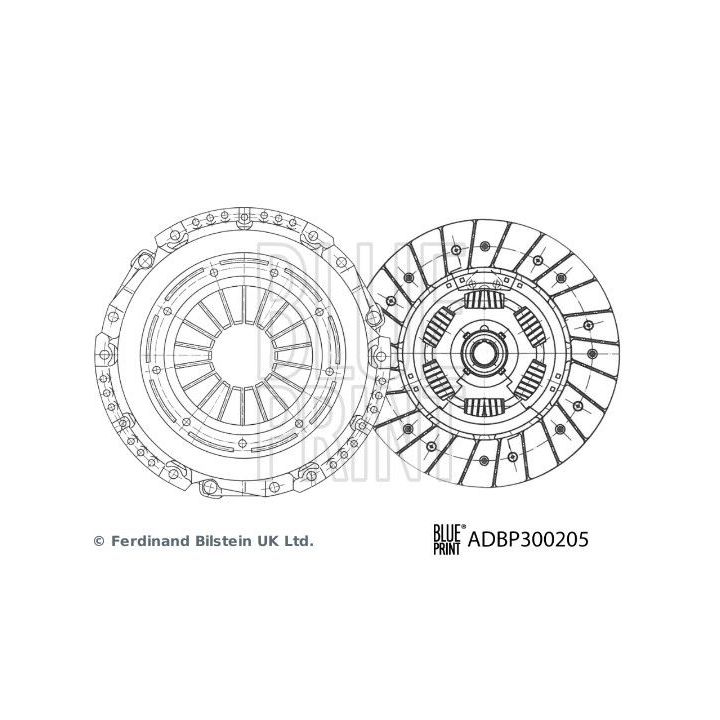 Sankabos komplektas BLUE PRINT ADBP300205