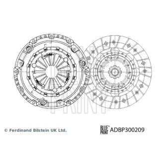Sankabos komplektas BLUE PRINT ADBP300209