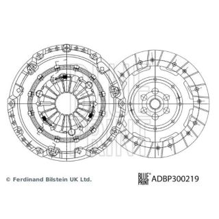 Sankabos komplektas BLUE PRINT ADBP300219
