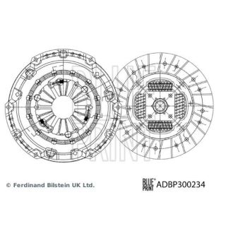 Sankabos komplektas BLUE PRINT ADBP300234