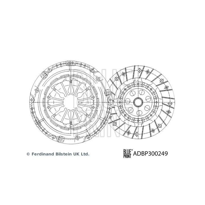 Sankabos komplektas BLUE PRINT ADBP300249