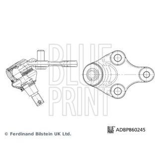 Šarnyras / girgždukas BLUE PRINT ADBP860245