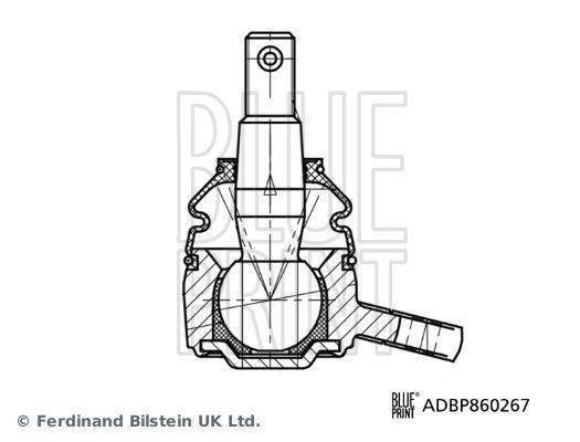 Šarnyras / girgždukas BLUE PRINT ADBP860267