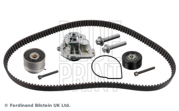 Vandens siurblio ir paskirstymo diržo komplektas BLUE PRINT ADBP730107