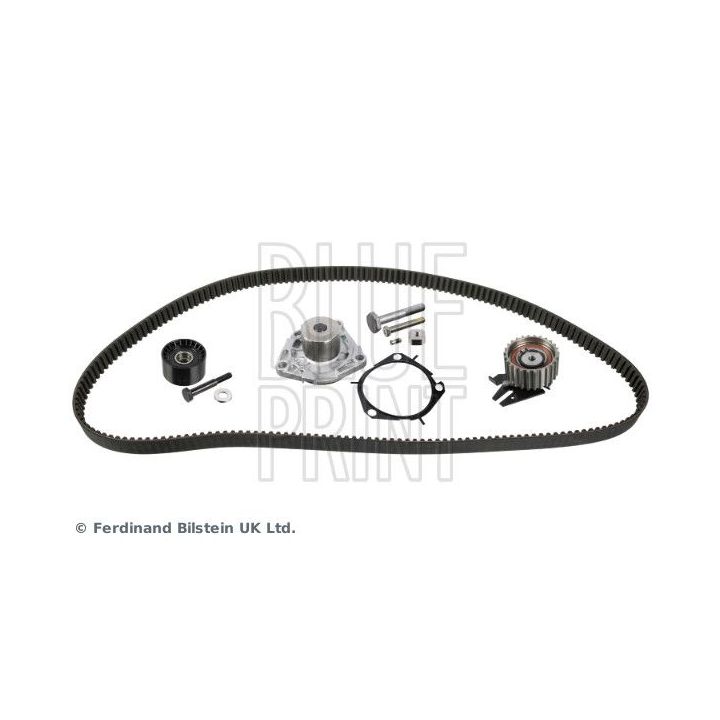 Vandens siurblio ir paskirstymo diržo komplektas BLUE PRINT ADBP730108