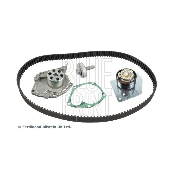 Vandens siurblio ir paskirstymo diržo komplektas BLUE PRINT ADBP730109