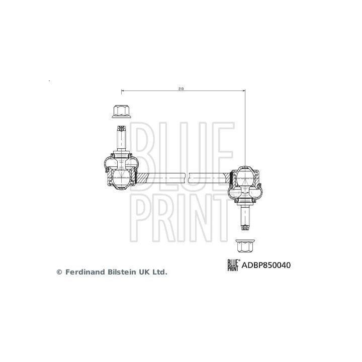 šarnyro stabilizatorius BLUE PRINT ADBP850040