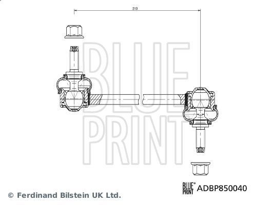 šarnyro stabilizatorius BLUE PRINT ADBP850040