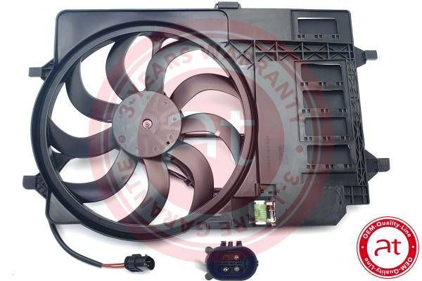 Ventiliatorius, radiatoriaus at autoteile germany at12966