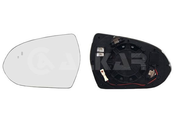 Veidrodėlio stiklas, išorinis veidrodėlis ALKAR 6435999
