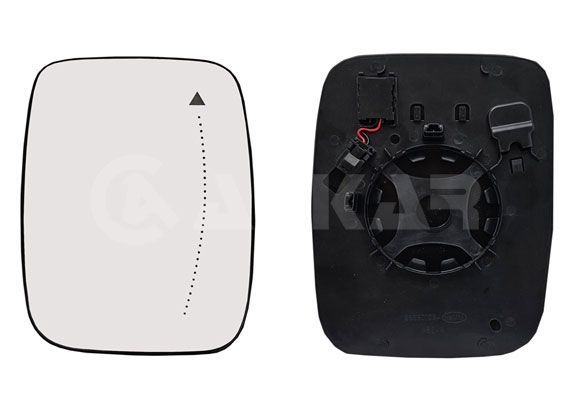 Veidrodėlio stiklas, išorinis veidrodėlis ALKAR 6476083