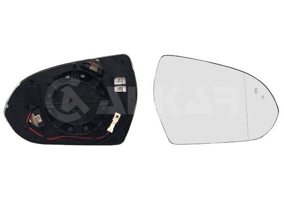 Veidrodėlio stiklas, išorinis veidrodėlis ALKAR 6476999