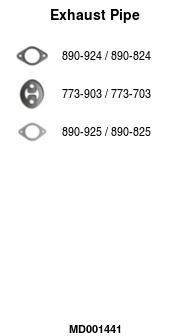 Išleidimo kolektorius FA1 MD001441