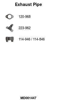 Išleidimo kolektorius FA1 MD001447