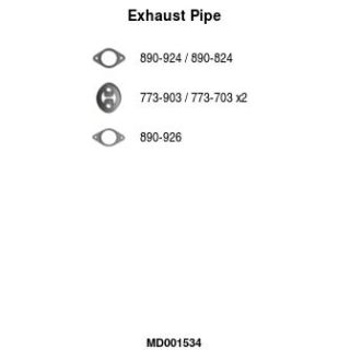 Išleidimo kolektorius FA1 MD001534