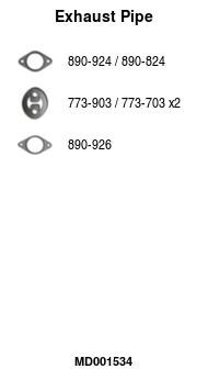 Išleidimo kolektorius FA1 MD001534