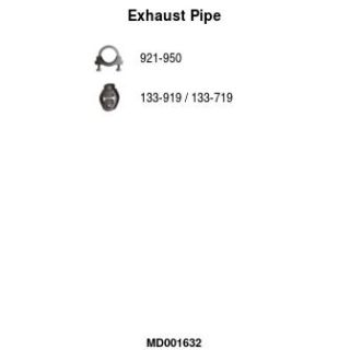 Išleidimo kolektorius FA1 MD001632