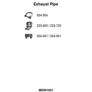 Išleidimo kolektorius FA1 MD001651