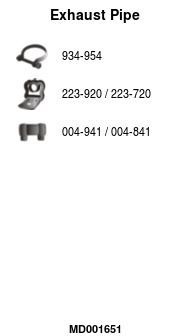 Išleidimo kolektorius FA1 MD001651