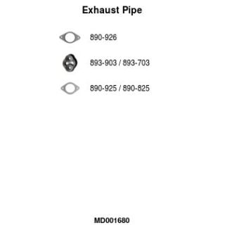 Išleidimo kolektorius FA1 MD001680