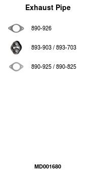 Išleidimo kolektorius FA1 MD001680