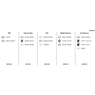 Išmetimo sistema FA1 WN000752