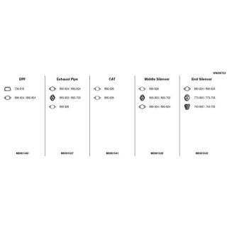 Išmetimo sistema FA1 WN000753