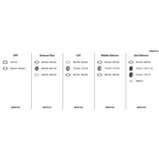 Išmetimo sistema FA1 WN000754