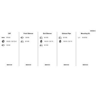 Išmetimo sistema FA1 WN000810