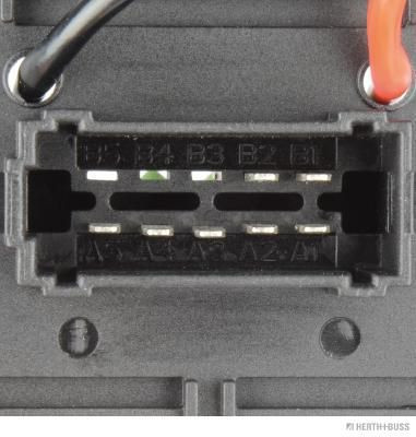 Varža, vidaus pūtiklis HERTH+BUSS ELPARTS 75614915