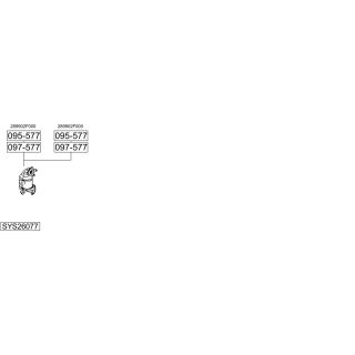 Išmetimo sistema BOSAL SYS26077