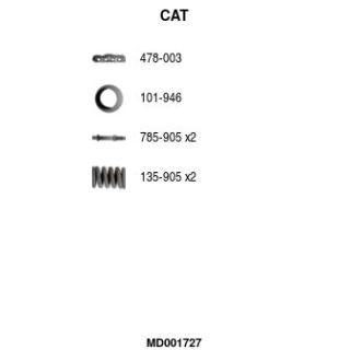 Katalizatoriaus keitiklis FA1 MD001727