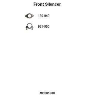 Priekinis duslintuvas FA1 MD001630