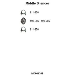 Vidurinis duslintuvas FA1 MD001389