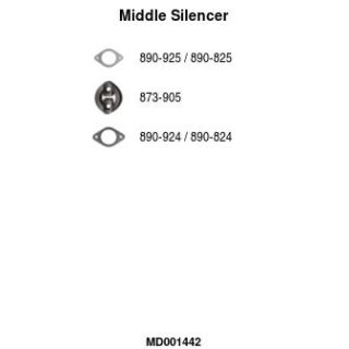 Vidurinis duslintuvas FA1 MD001442